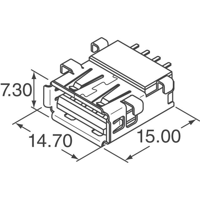 475040001 Molex  USB DVI HDMI Connector Assemblies